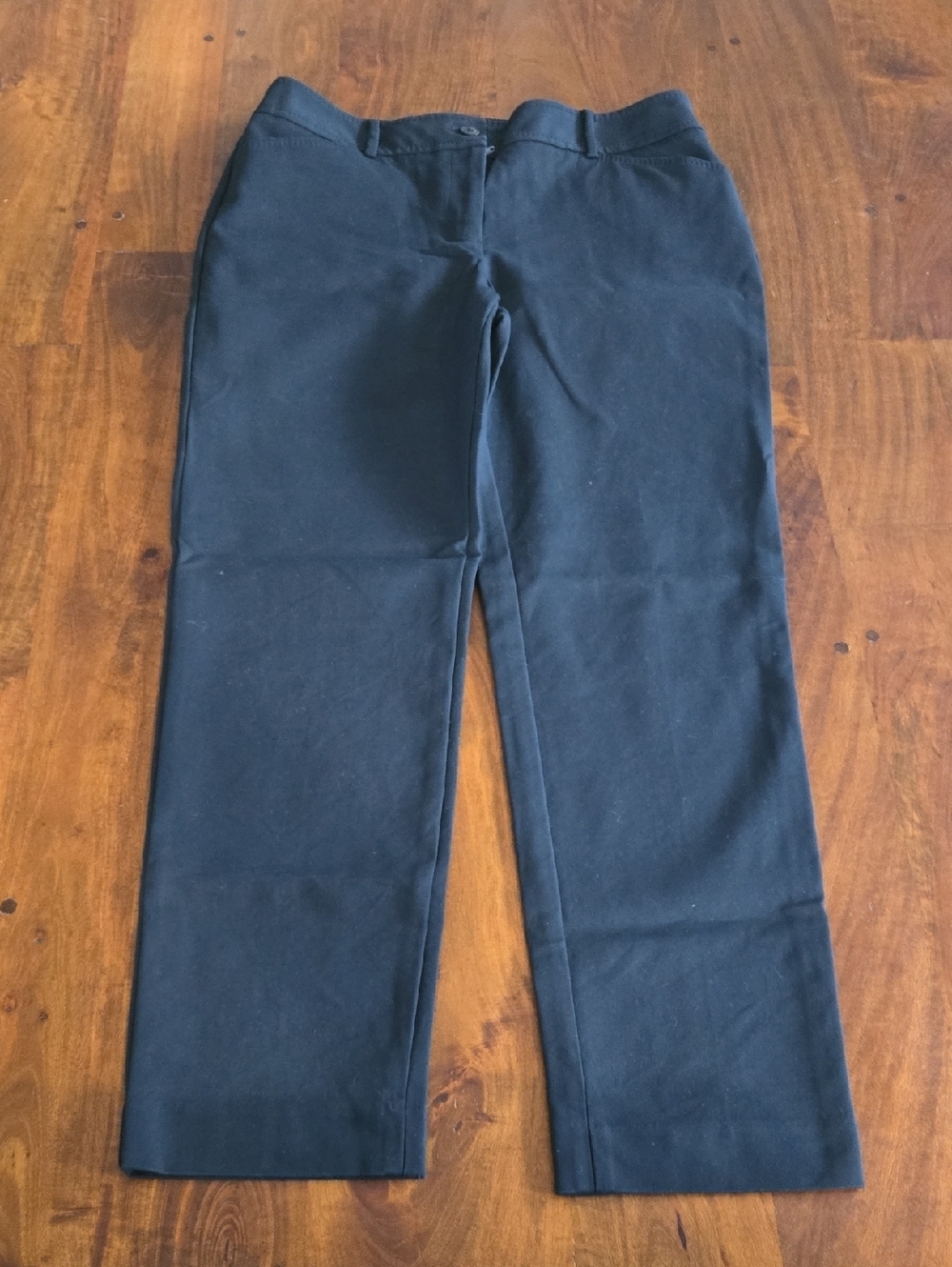 Talbots Black Hampshire Ankle Dress Pants Size 8